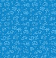 Cars seamless pattern N7