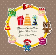 Cartoon Birthday card N18