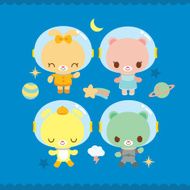 Cute Space Animals