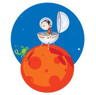 Space Capsule&#039;s journey to red planet