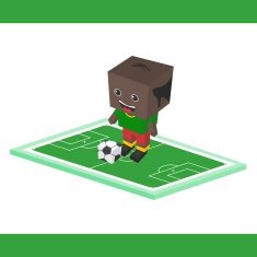 soccer cartoon character N24