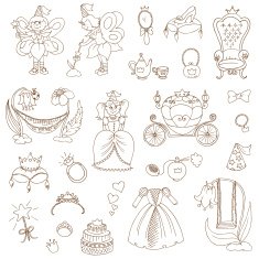 Princess Girl Set