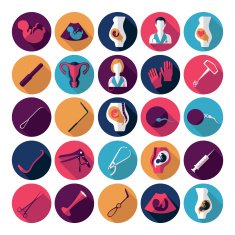 Flat concept design with shadow SEO OBSTETRICS N20