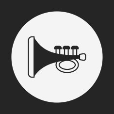 baby toy trumpet icon N4