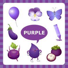 Learning Purple color