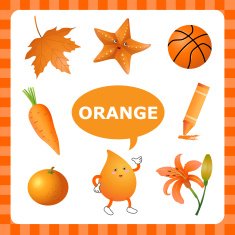 Learning Orange color