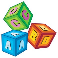 School - Alphabet blocks
