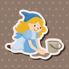 fairytale princess theme elements N214