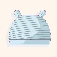 Baby clothes theme elements N90