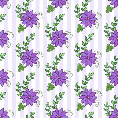 Floral seamless pattern Flowers background N2
