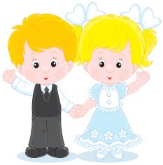 Little boy and girl N5