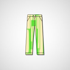 Abstract illustration on pants N104