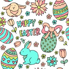 Easter vector pattern N5
