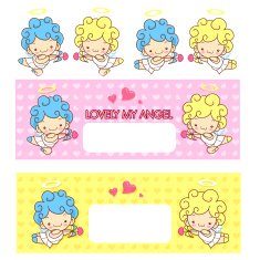 Cupids love and an baby angel Mascot