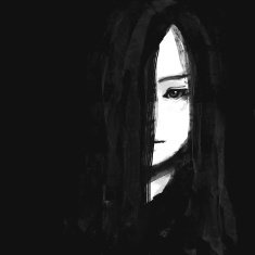Fashion illustration Rough painting style N6