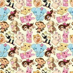 seamless animal pattern N6