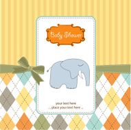 new baby boy announcement card N2