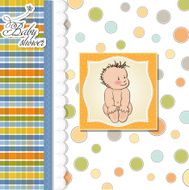 Baby shower card N53