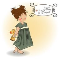 young girl going to bed N3
