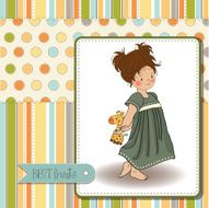 young girl going to bed N4