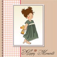 young girl going to bed N6