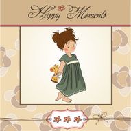 young girl going to bed N11