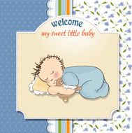 Baby shower card N57