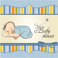 Baby shower card N62