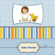 welcome baby card N9
