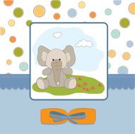 new baby boy announcement card N8