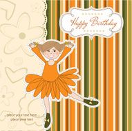Birthday greeting card N18