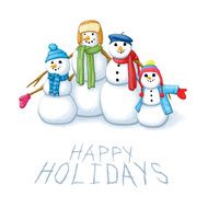 snowman family N4