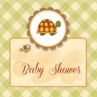 funny baby shower card N3