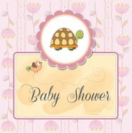 funny baby shower card N4