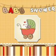 New baby announcement card N21