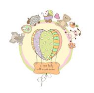 cute baby shower card N10