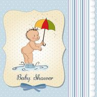 New baby announcement card N30