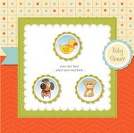 baby shower announcement card N3