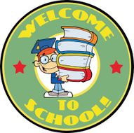 Boy Holding Books
