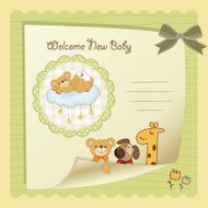 Baby shower card N90