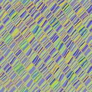 Seamless linear pattern with weaving fantasy