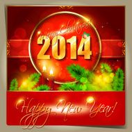 Happy New Year card or background N4