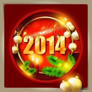 Happy New Year card or background N5