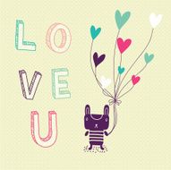 valentine&#039;s day greeting card N4