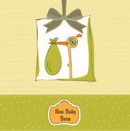 Baby shower card N95