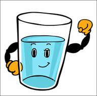 Water Glass Character