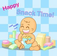 Baby Snack Time