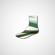 Abstract illustration on sock N112