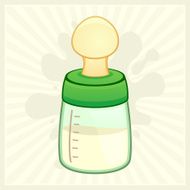 Baby Bottle - Illustration