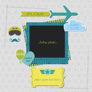 Baby Boy Shower or Arrival Card